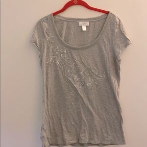 LOFT grey shirt